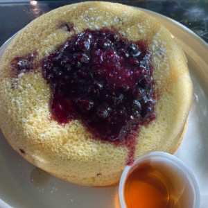Pancakes de frutos rojos