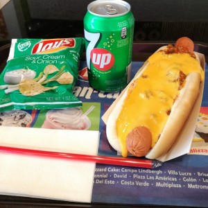 combo de chili dog