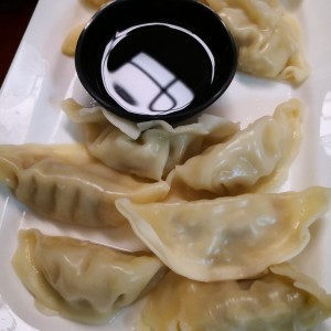 Gyozas hervidas