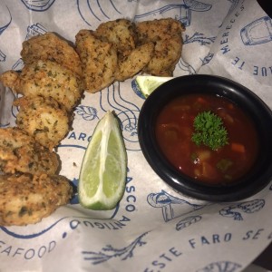 camarones apanados