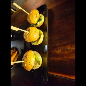 mini hamburguesas