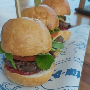 Mini hamburguesa