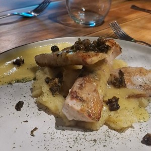 Pescado Blanco al Beurre Blanc