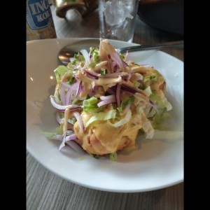 Ceviche frito 