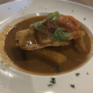 Filete de pescado al sudao