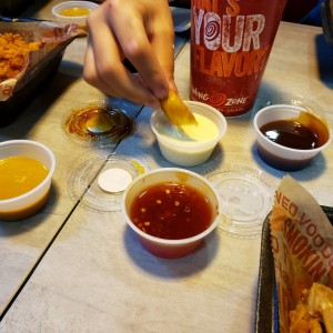 las salsas son los q dan sabor