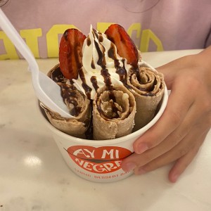 Rolls de helado