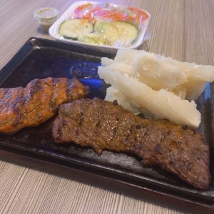 Pollo y carne