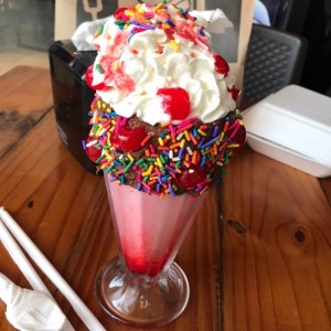 batido de fresa