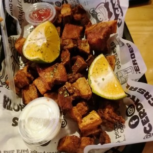 Bandeja personal de Chicharrones