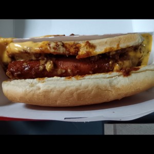Hot Dog - Chili dog con queso