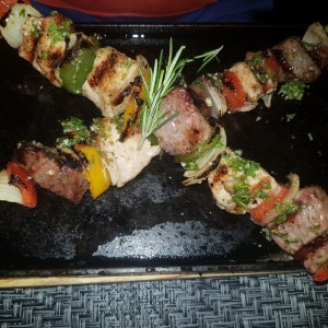 brochetas mixta