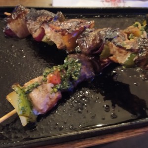 brochetas mixta