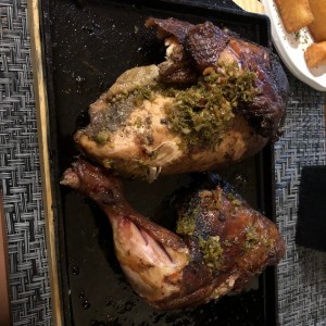 pollo ahumado