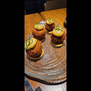 croquetas de cordero