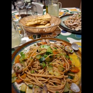 Linguine con Vongole