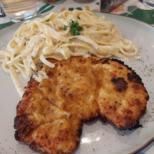 milanesa de pollo