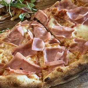 Pizza jamon