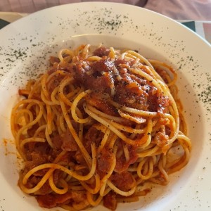 Spaguetti Amatriccina