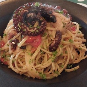 linguine polpo