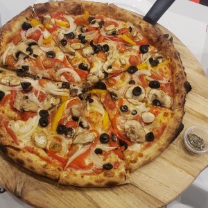 pizza vegetariana