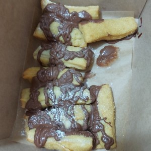 Dulces - Chupadedos (Nutella)
