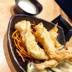 Tempura de langostinos