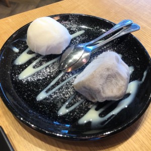 mochi vainilla y oreo