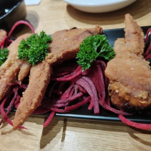 Alitas rellenas