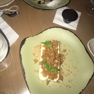 CHEESECAKE DE MANZANA