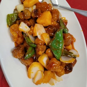 puerco agridulce