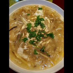 Sopa de buche de pescado