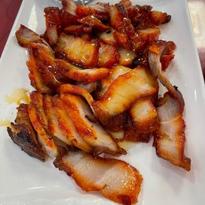 puerco asado con miel