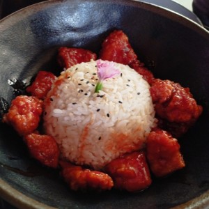 pollo agridulce