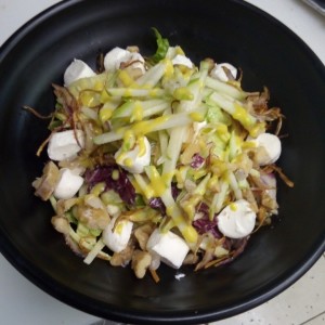 ensalada de queso de cabra