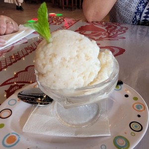 Helado de pipa