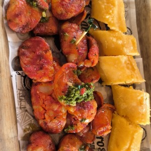 chorizo con bollo