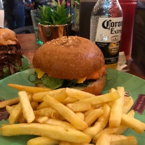 Hamburguesa de pollo 