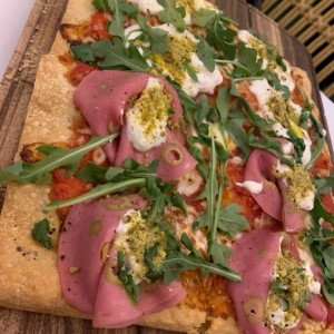 pizza chevre