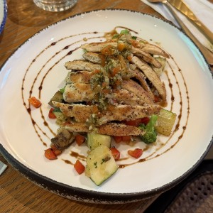 Pechuga grillada