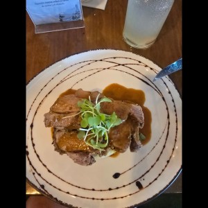 pernil con pure