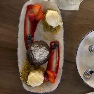Postres - Fondant de Chocolate