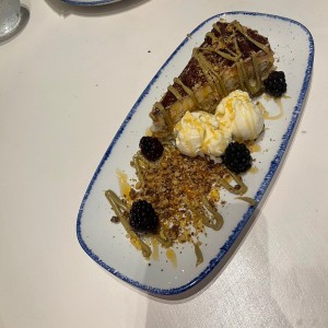 Tiramisu de pistacho