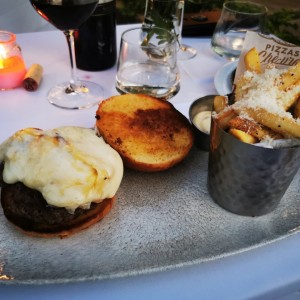 Burger raclette