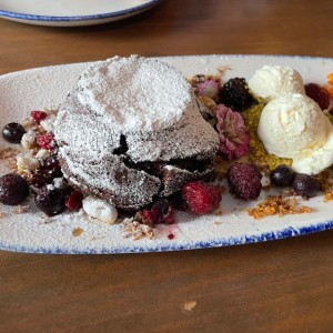 Postres - Fondant de Chocolate