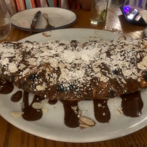 calzone de nutella