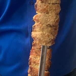 cerdo con parmesano