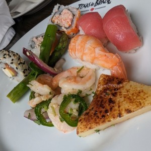 de la barra de buffette