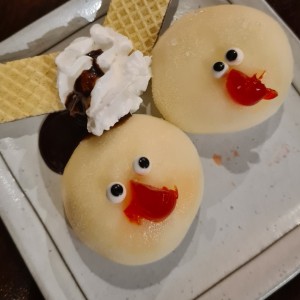 Mochi de vainilla