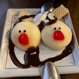 Mochi de vainilla